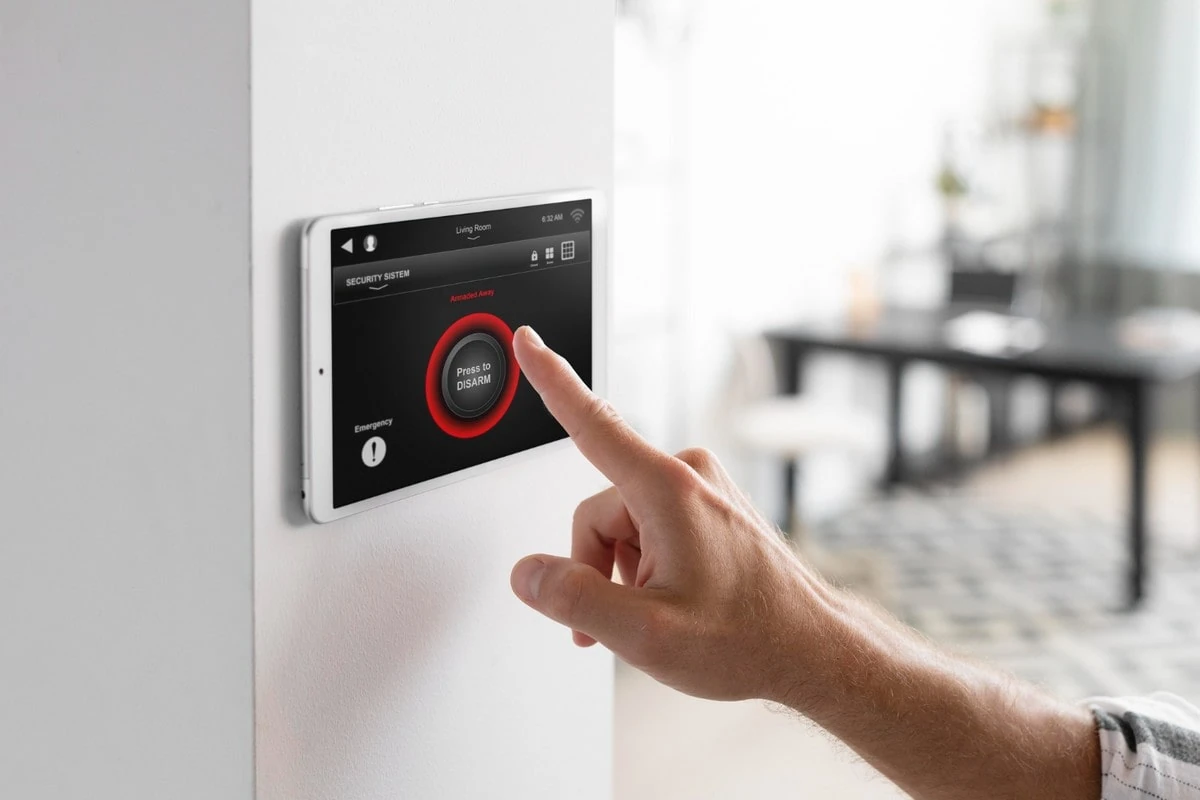 Système d'alarme connecté installé par Alarme HPP à Achères